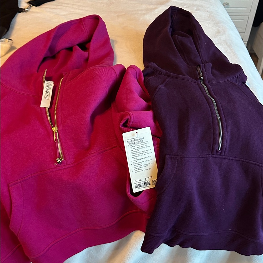 Lululemon 2 PIECES Scuba sweater set Sz Xl NWT